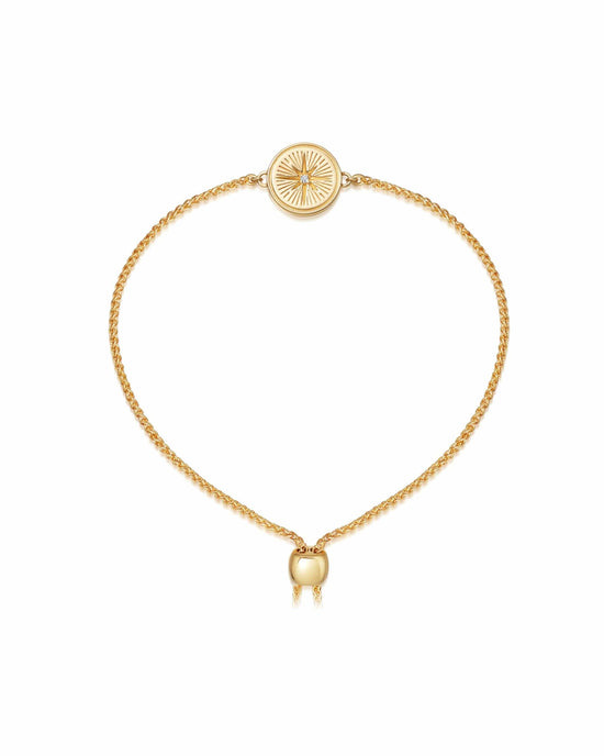 Gold Celestial Compass Kula Bracelet