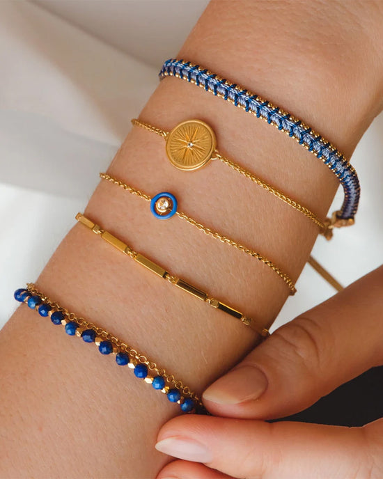 Gold Celestial Compass Kula Bracelet