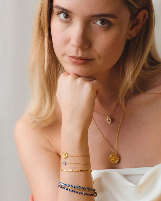 Gold Celestial Compass Kula Bracelet