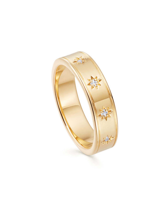 Gold Celestial Orion Ring