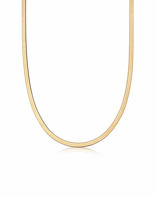 Gold Celestial Snake Chain Necklace
