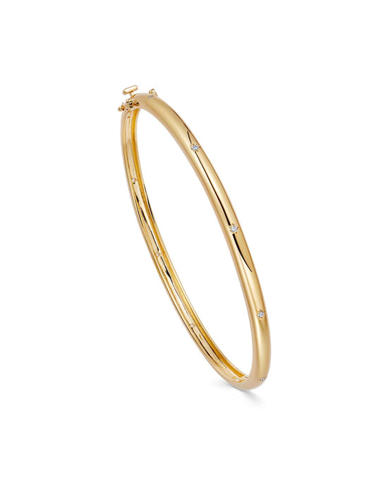 Gold Celestial Orion Bangle