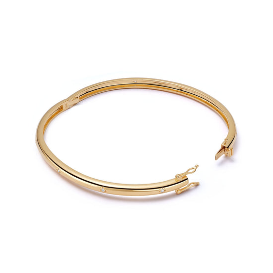 Gold Celestial Orion Bangle