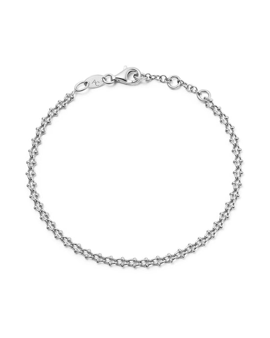 Silver Aurora Chain Bracelet
