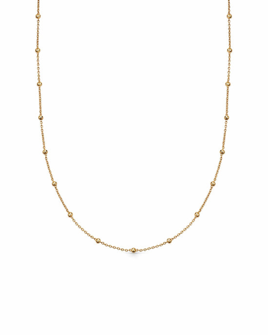 Gold Aurora Station Necklace