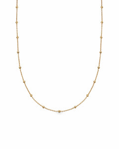 Gold Aurora Station Necklace