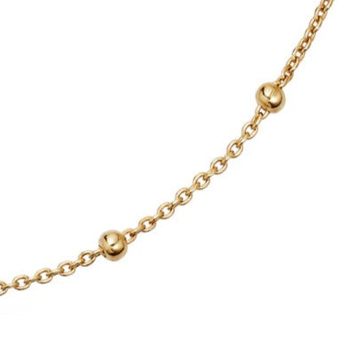 Gold Aurora Station Necklace