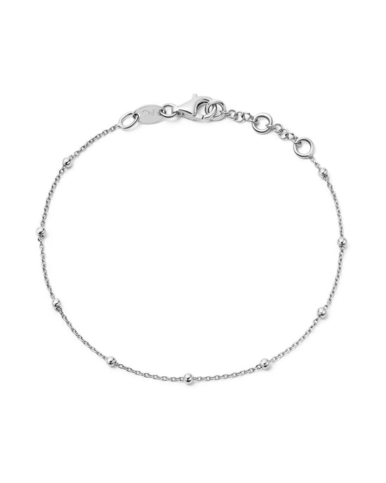 Silver Aurora Station Bracelet