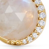Gold Luna Moonstone Ring