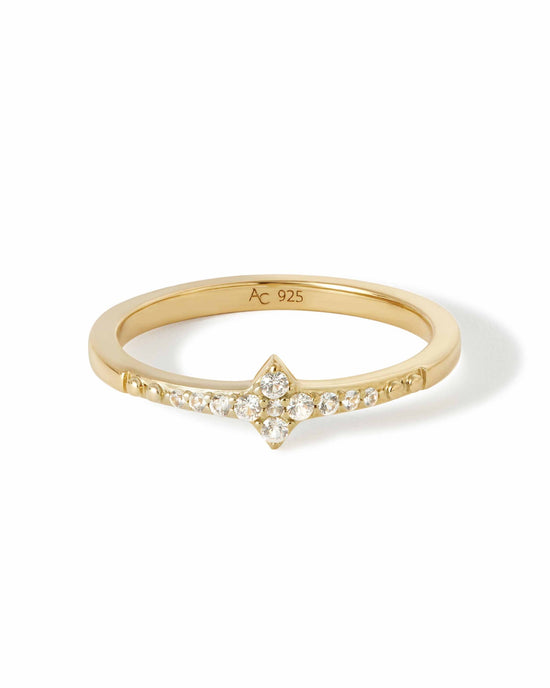 Gold Luna Light Ring