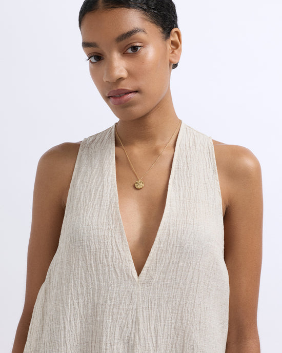 Gold Terra 'Loved' Engravable Locket Necklace