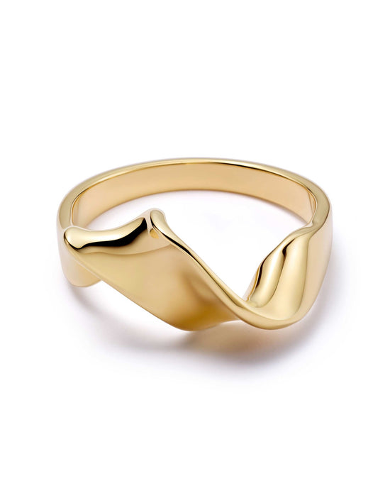 Gold Floe Ring