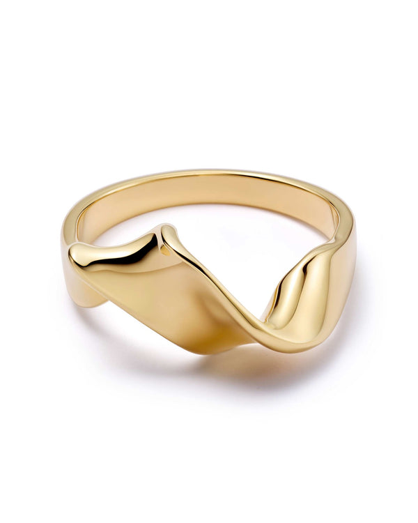 Gold Floe Ring