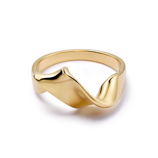 Gold Floe Ring