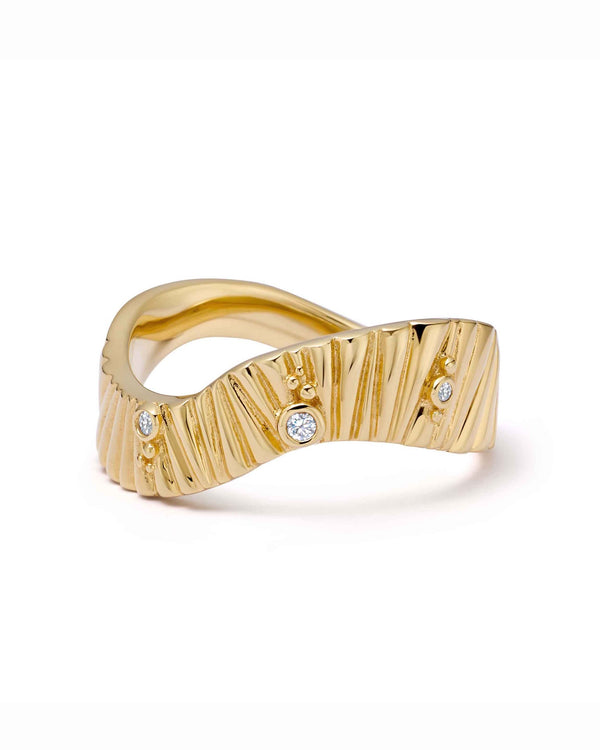 Gold Raye Ring