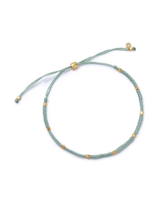 Biography Peace Woven Bracelet