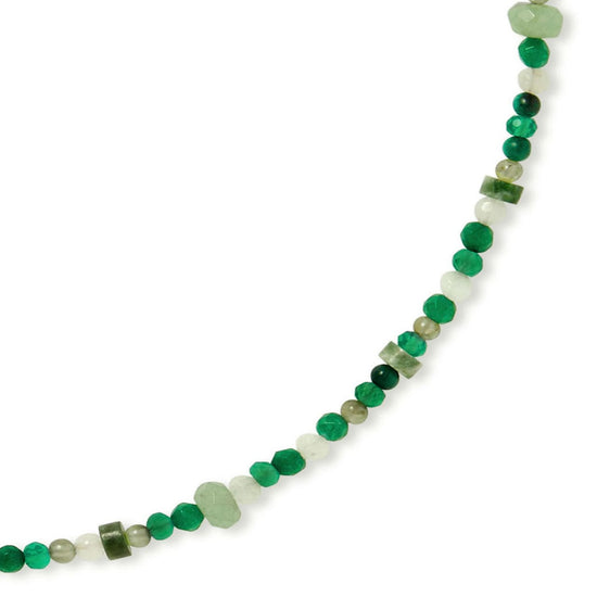 Second Chance Green Gemstone Necklace