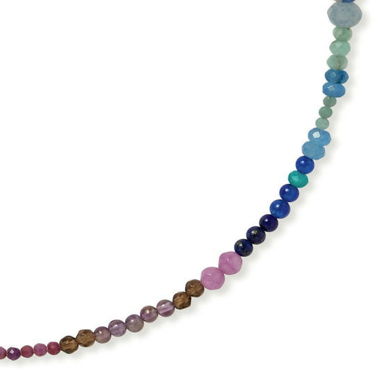 Second Chance Rainbow Gemstone Necklace