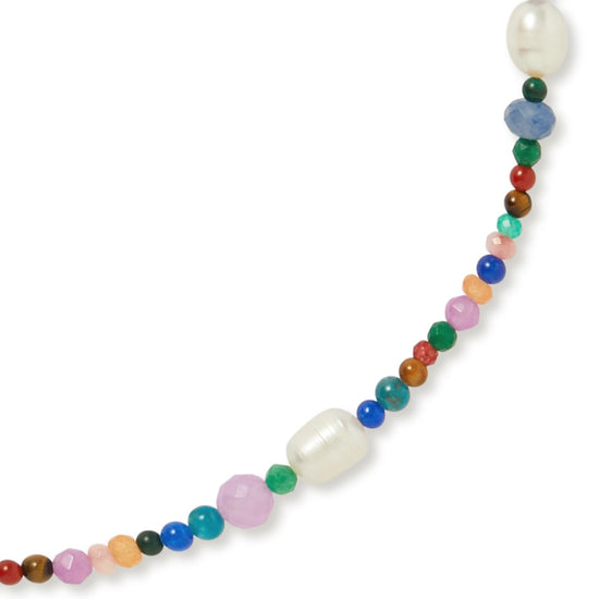 Second Chance Pearl Gemstone Necklace