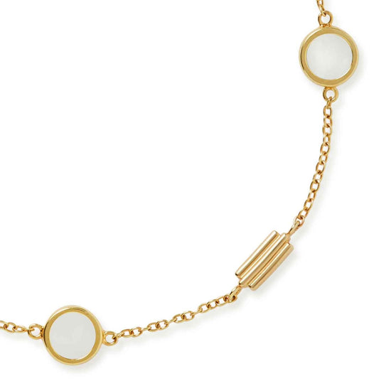 Gold Stilla Mother of Pearl Bracelet