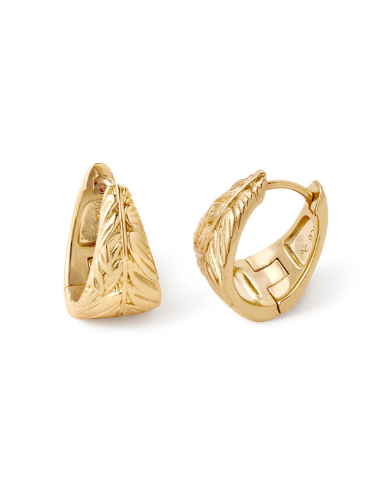 Terra Hoop Earrings