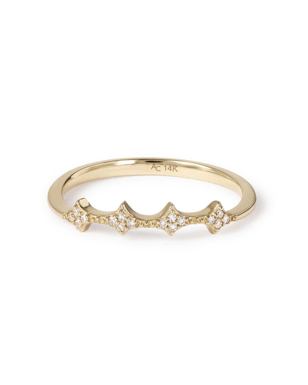 Solid Gold Luna Diamond Ring Jacket