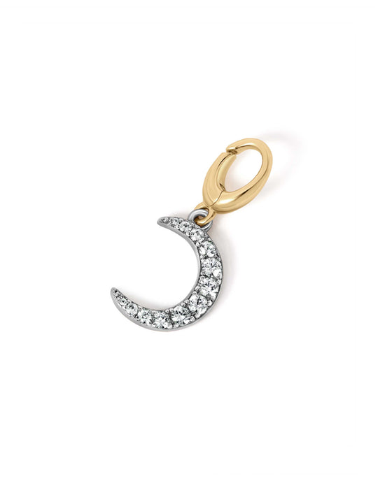 Gold Crescent Moon Charm