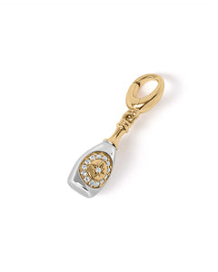 Gold & Silver Champagne Charm