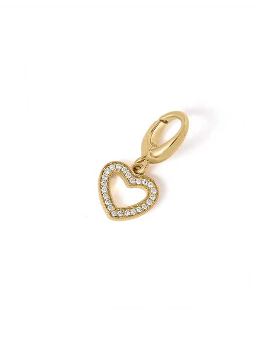 Gold Heart Charm