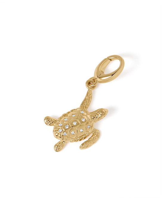 Gold Turtle Charm