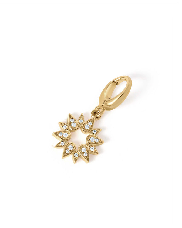 Gold Sun Charm