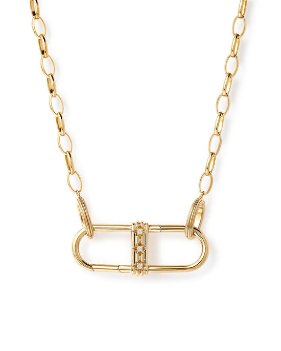 Laura Jackson Statement Link Necklace