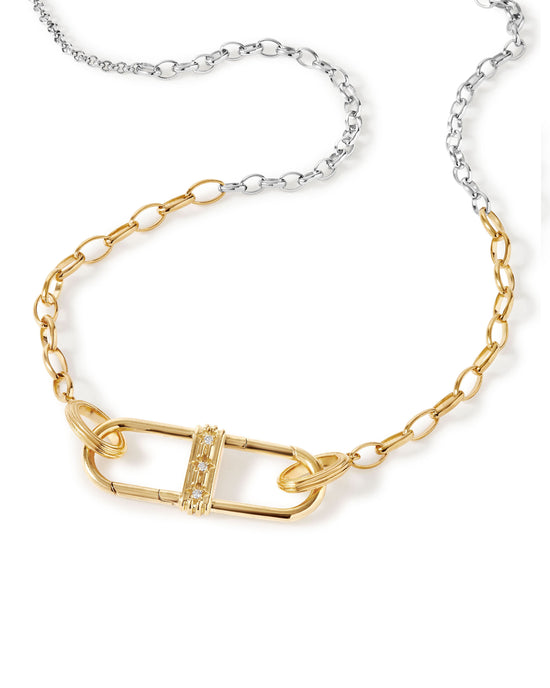 Laura Jackson Statement Link Necklace