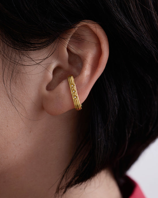 Laura Jackson Gold Ear Wrap Cuff