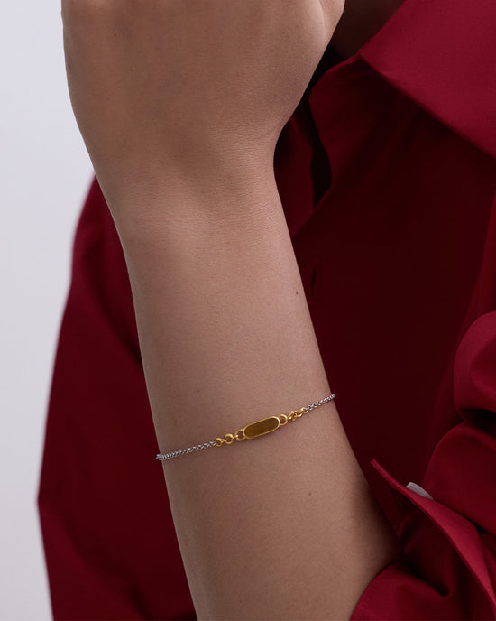Laura Jackson Tiger's Eye Bar Bracelet