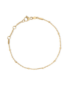 Gold Ball Chain Bracelet