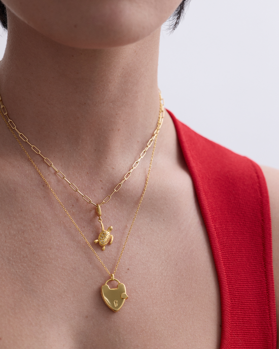 Gold Turtle Charm