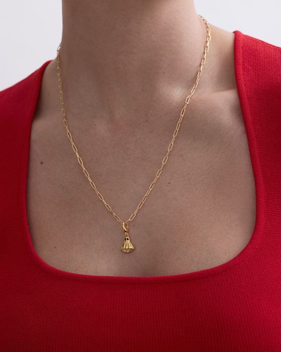 Gold Ghost Charm