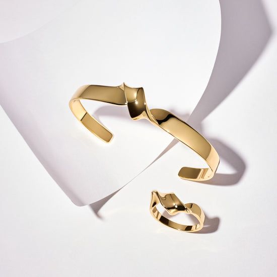 Gold Floe Ring