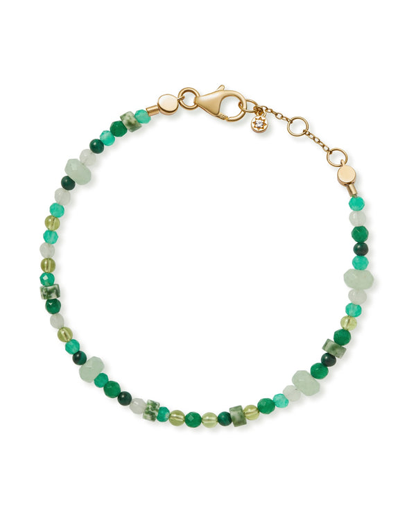 Second Chance Green Gemstone Bracelet