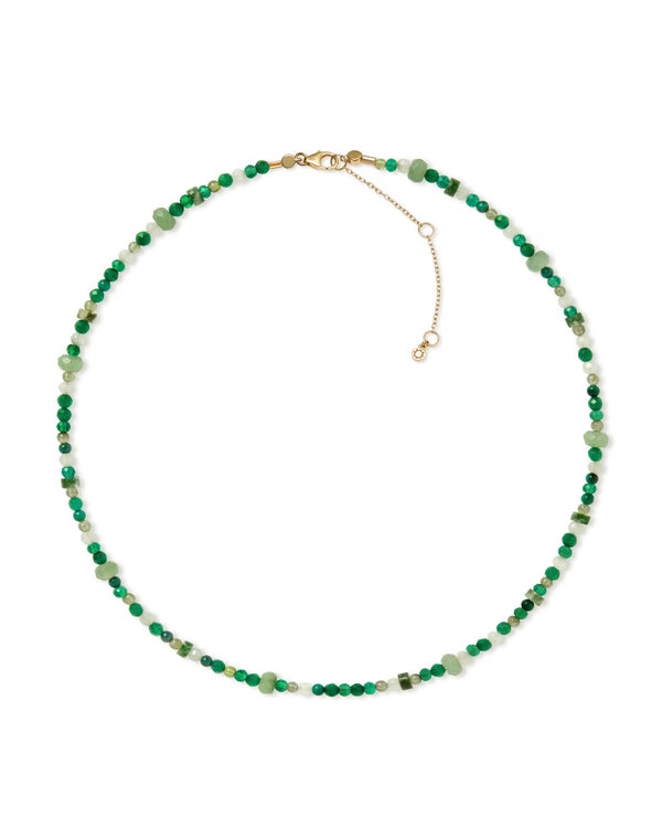 Second Chance Green Gemstone Necklace