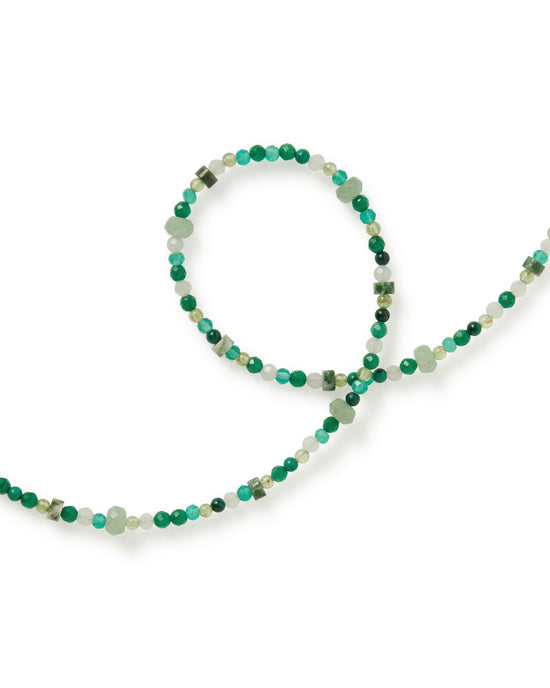 Second Chance Green Gemstone Necklace