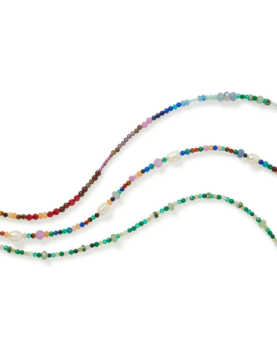 Second Chance Rainbow Gemstone Necklace