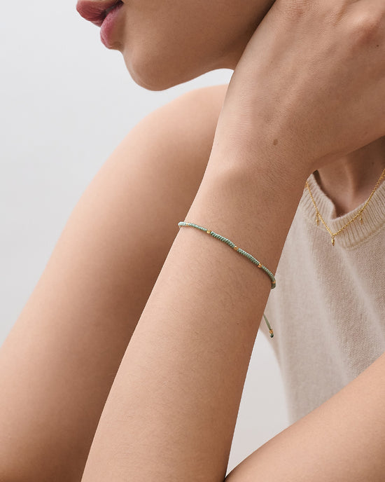 Biography Peace Woven Bracelet