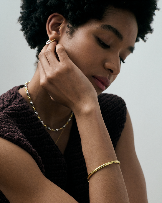 Gold Celestial Orion Bangle