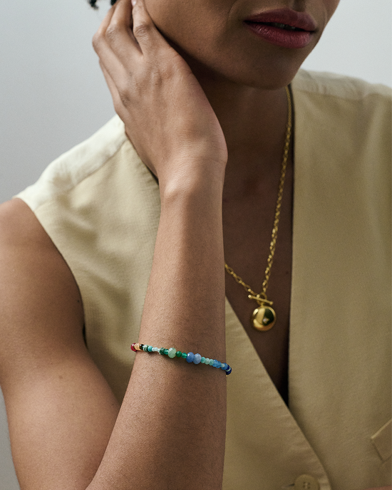 Second Chance Rainbow Gemstone Bracelet
