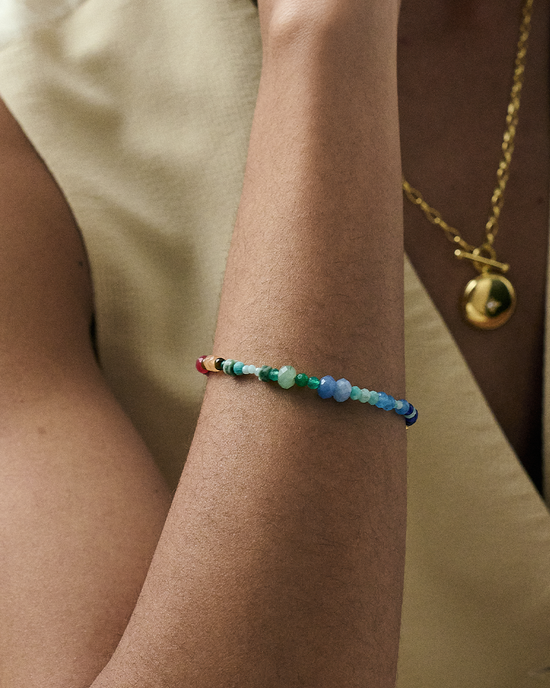 Second Chance Rainbow Gemstone Bracelet