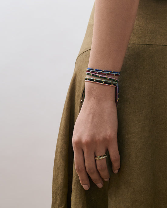 Biography Luck Woven Bracelet