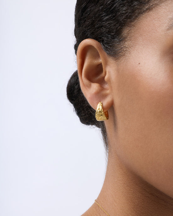 Terra Hoop Earrings