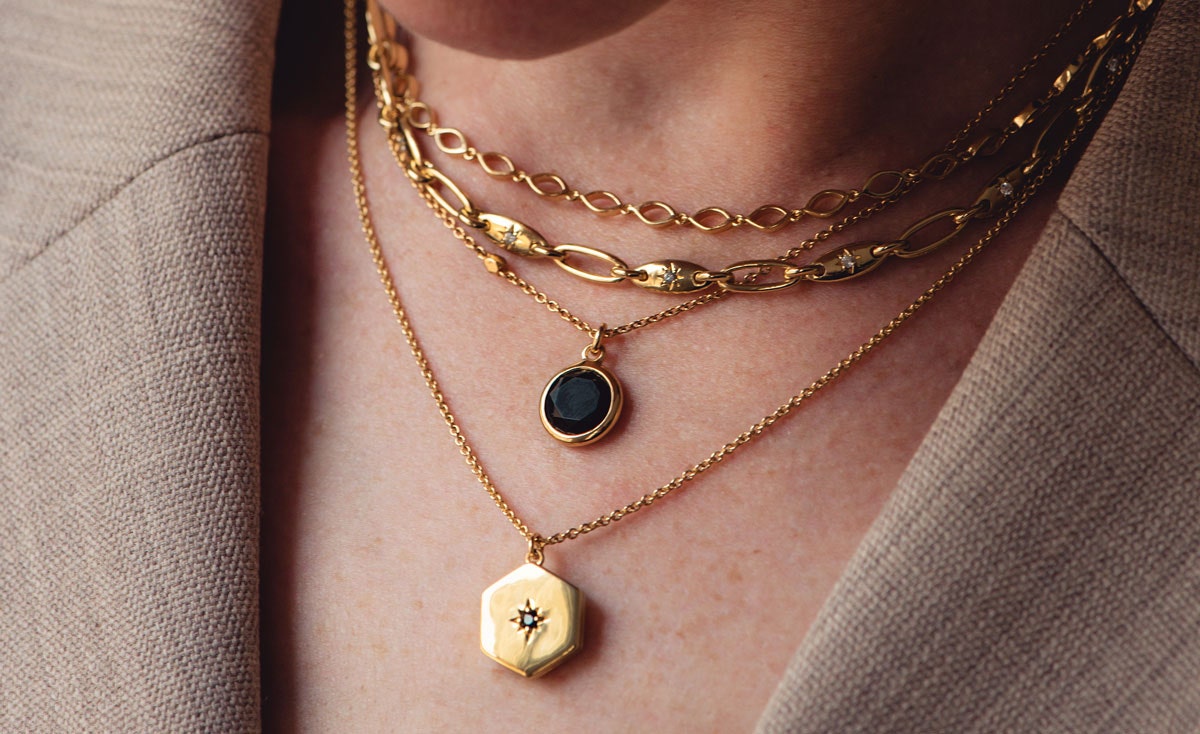 How To Style: Gold Lockets